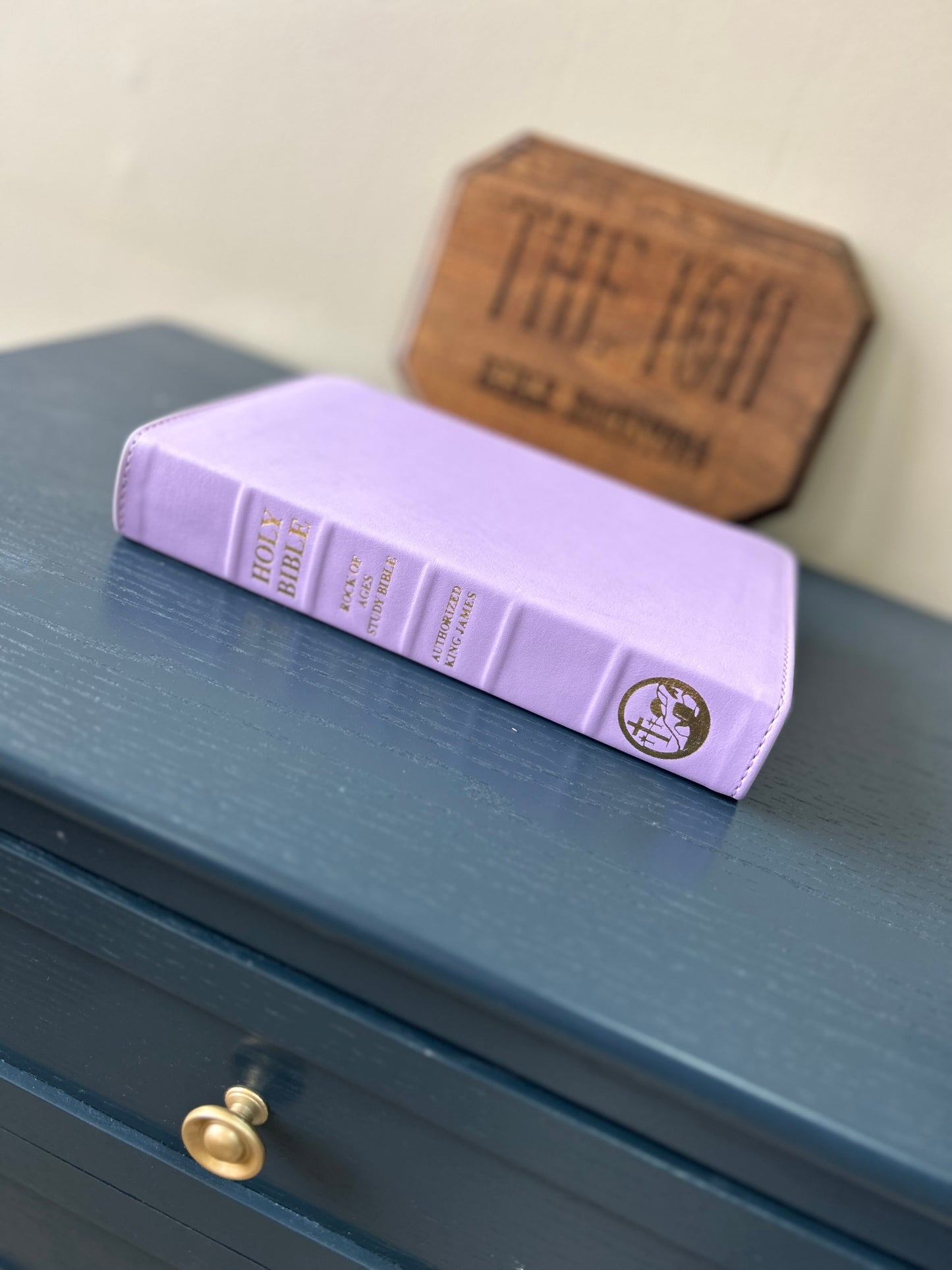 Rock of Ages Study Bible (Purple)