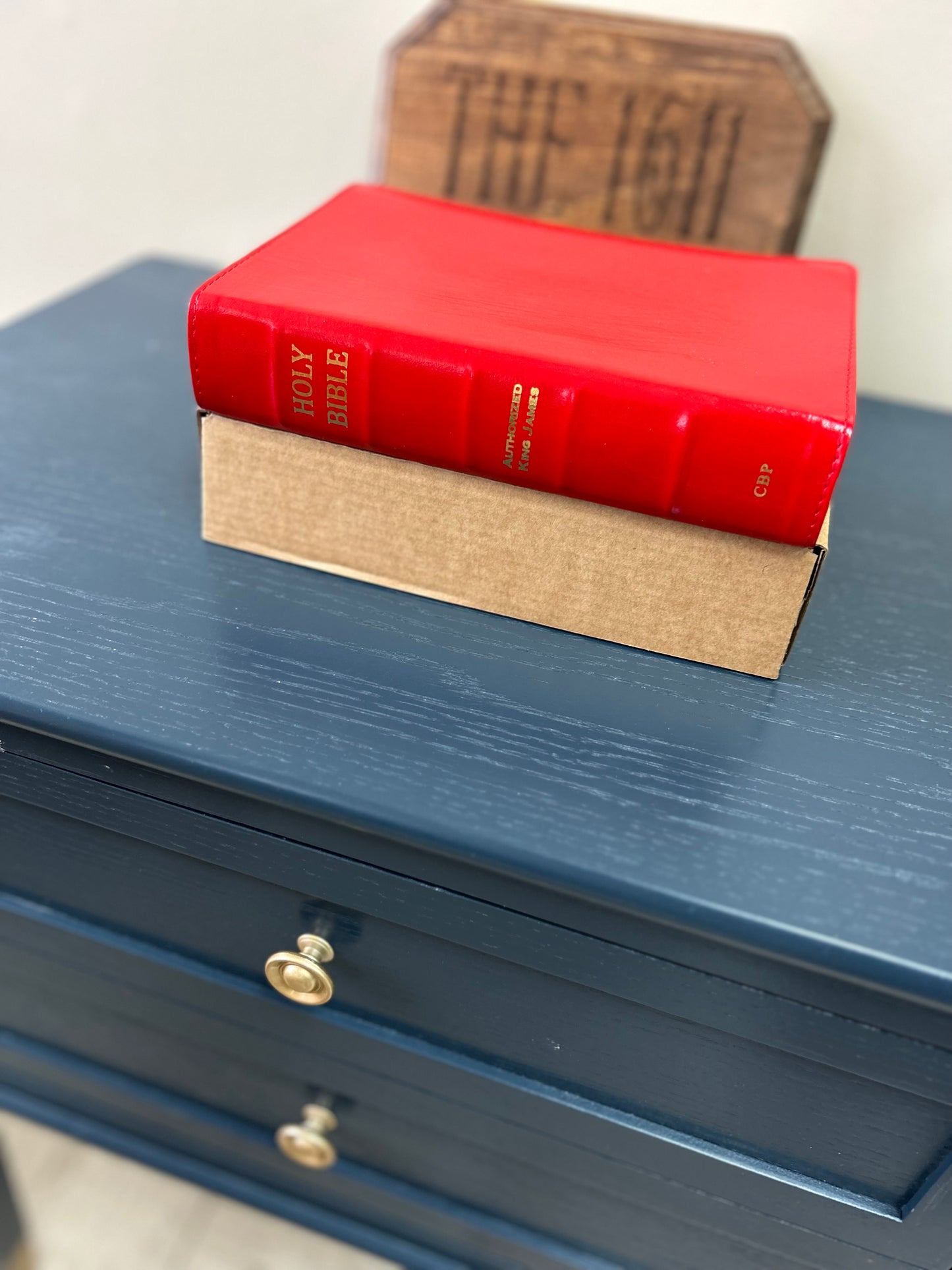 CBP Reference Bible Red Calfskin