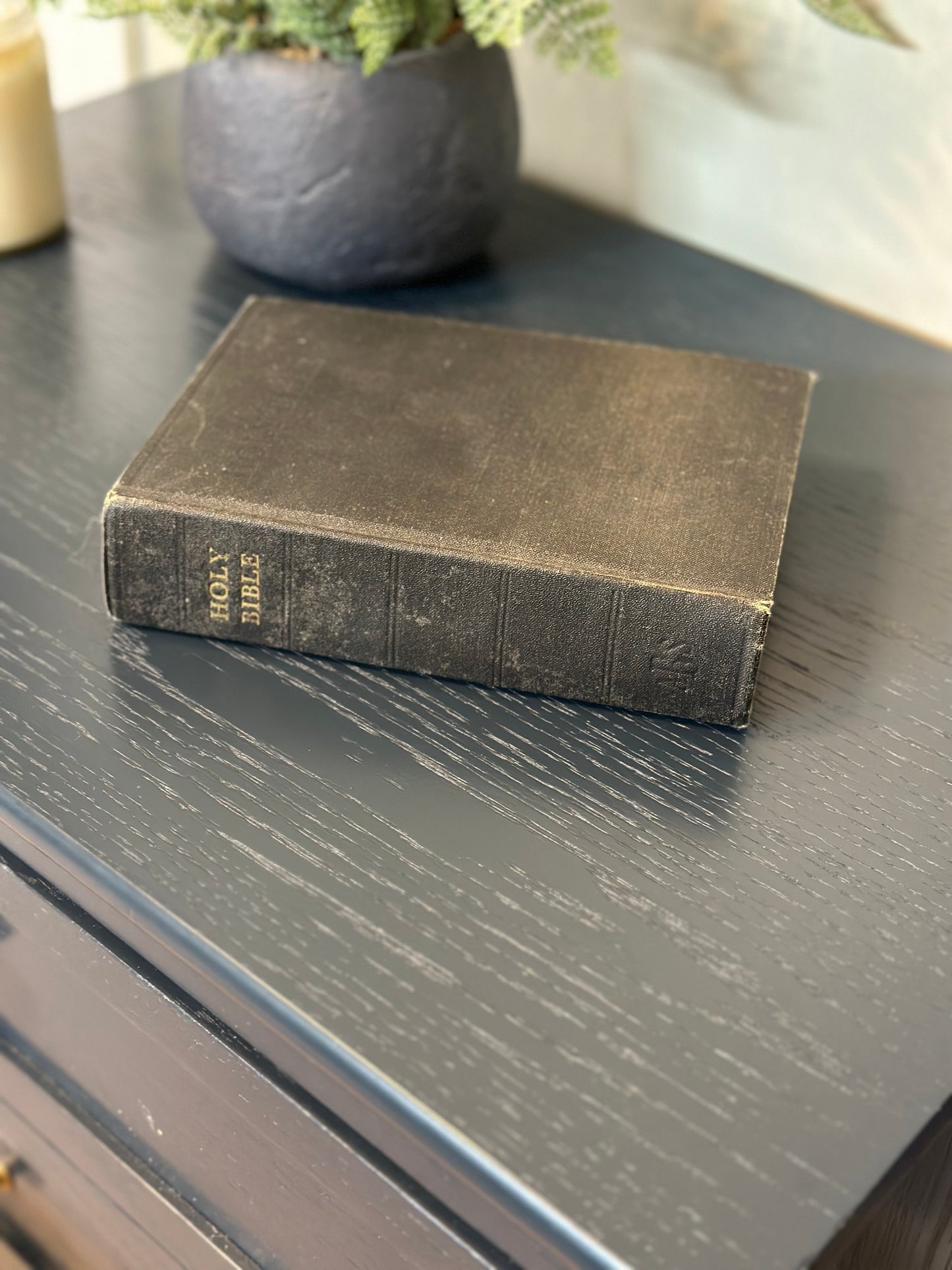 1956 ABS Vintage Hardcover Bible